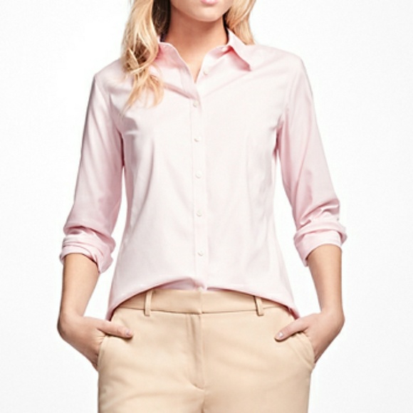 brooks brothers womens shirts no iron